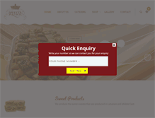 Tablet Screenshot of lebanesesweets.com.au